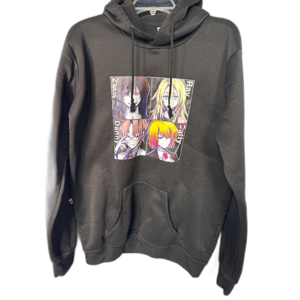 Vintage streetwear Anime  Zack Ray Danny Cathy 4-Panel Character Sweatshirt XL